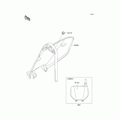 Схема вузла: Аксесуари для Kawasaki KX250/ KX252 KX250F