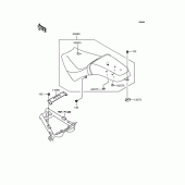 Схема вузла: Сидіння для Kawasaki VN250 Eliminator 250V