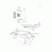 Схема вузла: Decals(blue)(a7f) для Kawasaki ZX1400 Ninja ZX-14