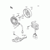 Схема узла: Генератор для Kawasaki ZX1200 Ninja ZX-12R