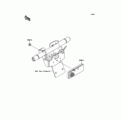 Схема узла: Reflectors для Kawasaki VN1700 VN1700 Classic Tourer ABS