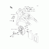 Схема узла: Fuel injection для Kawasaki VN1500 Vulcan 1500 Classic FI