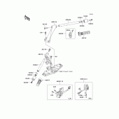 Схема вузла: Кермо & Пульт управління рульовим для Kawasaki ZG1400 Concours 14