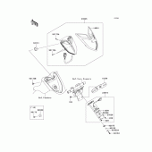 Схема узла: Taillight(s) для Kawasaki VN1700 VN1700 Classic ABS