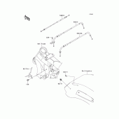 Схема вузла: Троси для Kawasaki VN1700 Vulcan 1700 Nomad