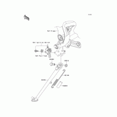 Схема вузла: Stand(s) для Kawasaki KLE650 Versys 650