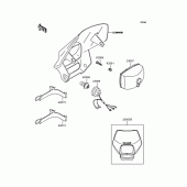 Схема узла: Фара для Kawasaki KLX300R
