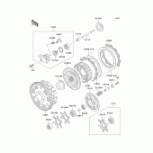 Схема вузла: Зчеплення для Kawasaki ZX750 Ninja ZX-7R