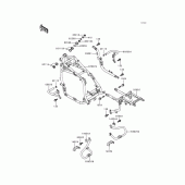 Схема узла: Рама для Kawasaki ZG1200 Voyager XII