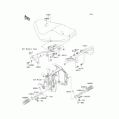 Схема узла: Аксессуары для Kawasaki VN800 Vulcan 800 Drifter