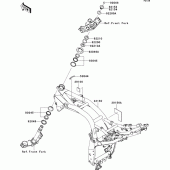 Схема вузла: Рама для Kawasaki ZR750 Z750