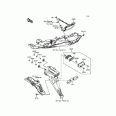Схема вузла: Taillight(s) для Kawasaki ZX636 Ninja ZX-6R 30th Anniversary Edition