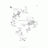 Схема вузла: Reflectors для Kawasaki ZG1400 Concours 14