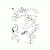 Схема вузла: Water Pipe для Kawasaki ZR800 Z800