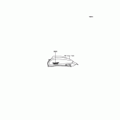 Схема вузла: Decals(White) для Kawasaki EN650 Vulcan S SE