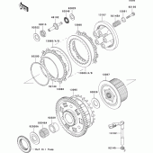 Схема вузла: Зчеплення для Kawasaki ZX900 Ninja ZX-9R