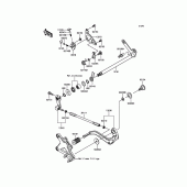 Схема узла: Переключатель передач для Kawasaki ZX1000 Ninja ZX-10R ABS