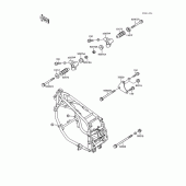Схема вузла: Кріплення для Kawasaki ZX600 GPX600R