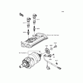 Схема вузла: Ignition System для Kawasaki EX650 ER-6F