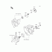 Схема узла: Коленчатый вал для Kawasaki KLX250 KLX250