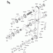 Схема вузла: Balancer для Kawasaki KL650 KLR650