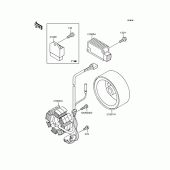 Схема вузла: Генератор для Kawasaki BN125 Eliminator