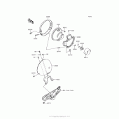 Схема вузла: Headlight(S) для Kawasaki VN900 Vulcan 900 Classic LT