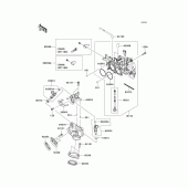 Схема вузла: Throttle для Kawasaki VN900 Vulcan 900 Custom