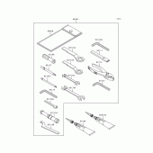 Схема вузла: Owners tools для Kawasaki ZR750 ZR-7