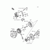 Схема вузла: Генератори для Kawasaki ZR1000 Z1000 ABS