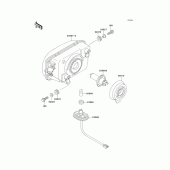 Схема вузла: Headlight(s) для Kawasaki EX250 GPX250R