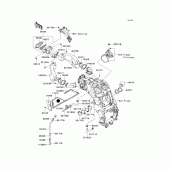 Схема узла: Воздушный фильтр для Kawasaki ZX1400 Ninja ZX-14