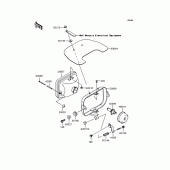 Схема вузла: Фара для Kawasaki ZR400 ZRX