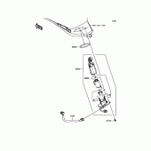 Схема вузла: Паливний насос для Kawasaki EN650 Vulcan S