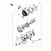 Схема узла: Генератор для Kawasaki ZX1100 Ninja ZX-11