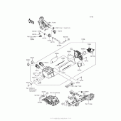 Схема вузла: Повітряний фільтр для Kawasaki EX300 Ninja 300