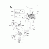 Схема узла: Throttle для Kawasaki VN900 VN900 Classic