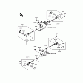Схема вузла: Поворотники для Kawasaki KLX125 KLX125