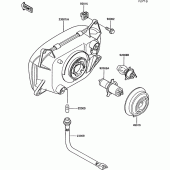 Схема вузла: Headlight(s) для Kawasaki ZX1000 ZX-10