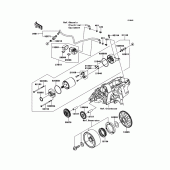 Схема вузла: Starter Motor для Kawasaki ER650 ER-6N