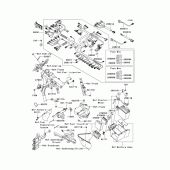Схема узла: Электрооборудование для Kawasaki VN1700 Vulcan 1700 Voyager