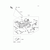 Схема вузла: Throttle для Kawasaki ER650 ER-6N ABS