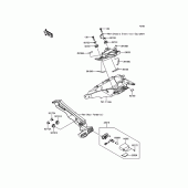 Схема вузла: Taillight(s) для Kawasaki ZR1000 Z1000 ABS