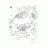 Схема узла: Картер двигателя для Kawasaki EX400 Ninja 400R ABS