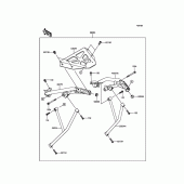 Схема узла: Аксессуары(Top Case Bracket) для Kawasaki EX650 ER-6F