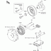 Схема узла: Генератор для Kawasaki ZG1400 1400GTR ABS