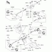 Схема вузла: Поворотники для Kawasaki VN1700 Vulcan 1700 Voyager Custom ABS
