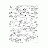 Схема вузла: Chassis electrical equipment(1/2) для Kawasaki ZX1400 Ninja ZX-14R