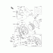 Схема вузла: Повітряний фільтр для Kawasaki VN800 Vulcan 800 Drifter