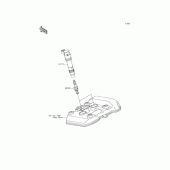 Схема узла: Система зажигания для Kawasaki KLE250 Versys-X 250 ABS